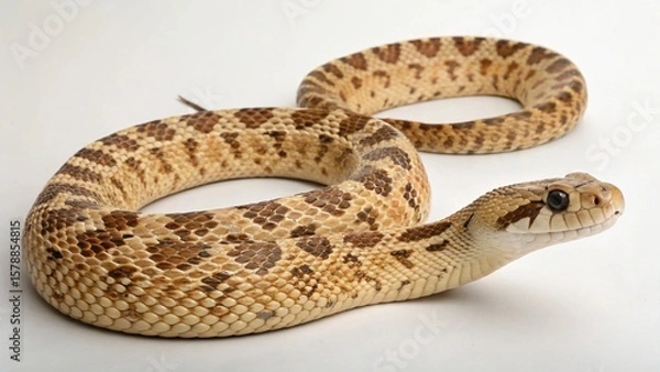 Fototapeta Gopher Snake on studio background
