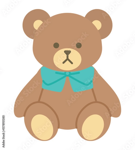 Obraz テディベアのイラスト