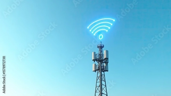 Obraz mobile phone tower