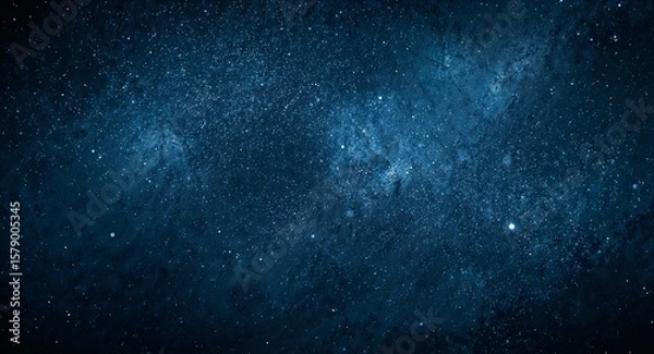 Obraz Indigo night wash coating entire surface in moody cold aura