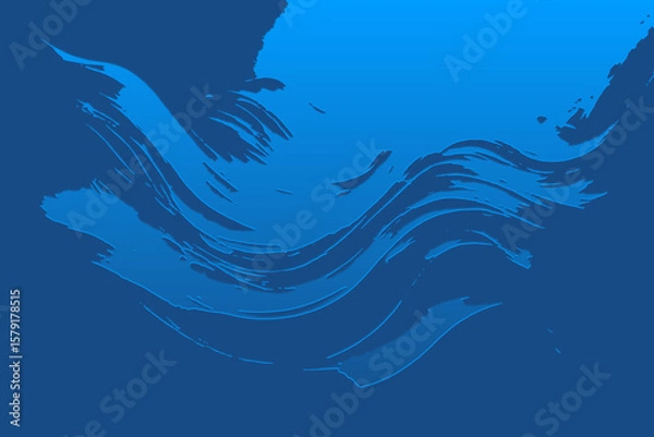 Fototapeta Luminous abstract background merges iridescent waves, crystalline shards, and soft neon pulses into tranquil futuristic motion.
