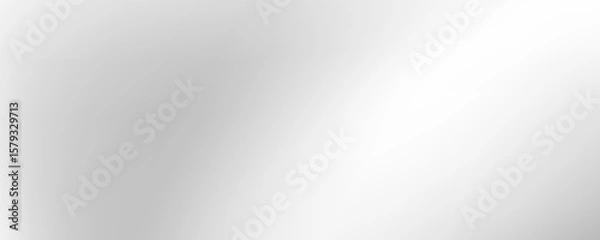 Obraz Wavy light grey gradient background. Soft blurred sloss backdrop