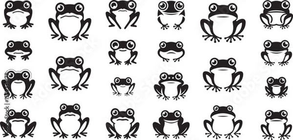 Obraz frog vector image