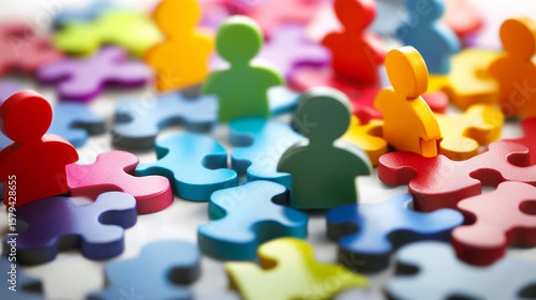 Fototapeta Teams that communicate openly solve problems faster.