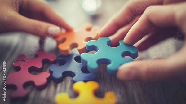 Fototapeta Teams that communicate openly solve problems faster.