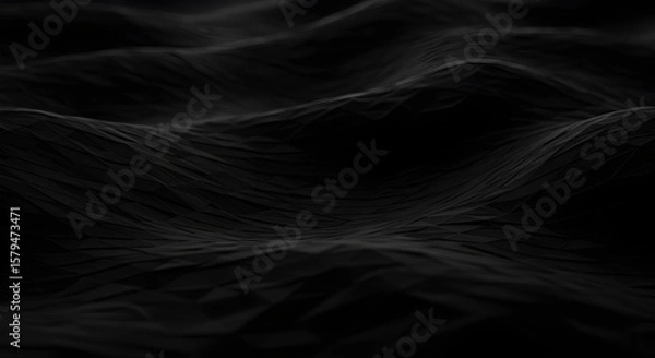 Fototapeta Dark Flow Essence - 4K Elegant Texture