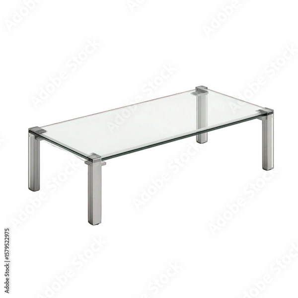 Obraz Modern Glass Coffee Table