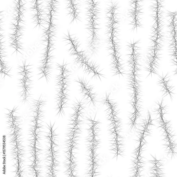 Fototapeta Seamless abstract geometric pattern. Background in black, white. Illustration. Lines. Design for textile fabrics, wrapping paper, background, wallpaper, cover.