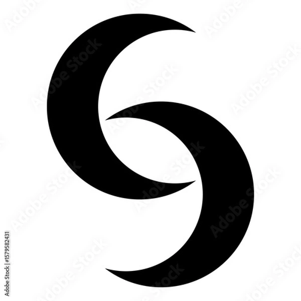 Fototapeta Abstract 3d moon design