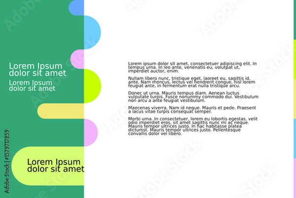 Obraz modern design template