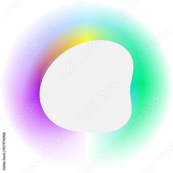 Obraz Gradient Glow Bubble