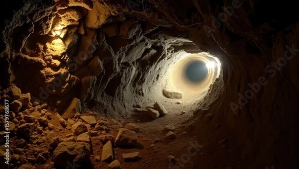 Obraz light in the cave