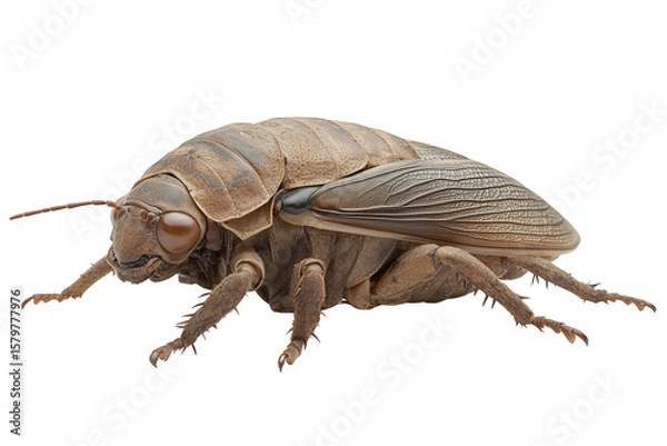 Fototapeta Detailed Close Up Image Of Insect With Transparent Background