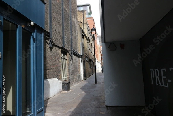 Obraz ロンドンの都会の裏通り