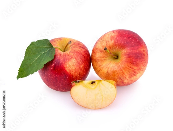 Obraz Gala apples isolate on white background