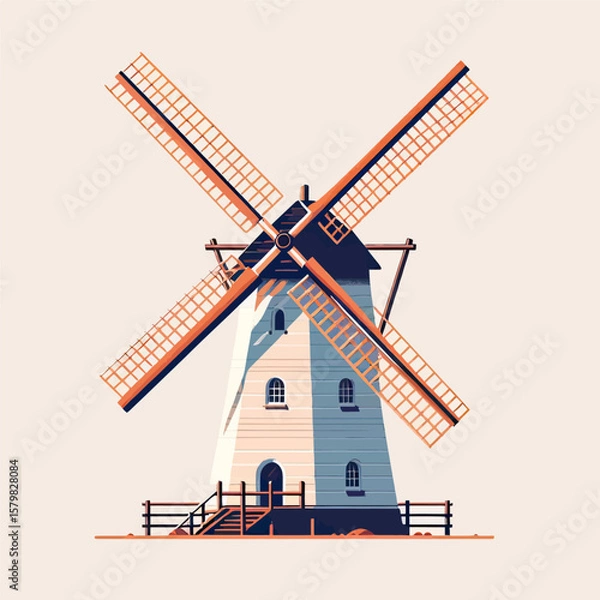Fototapeta Windmill (4)