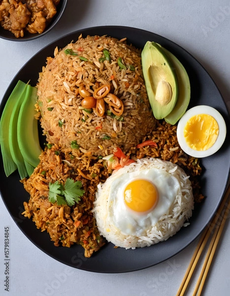 Obraz fried rice with egg