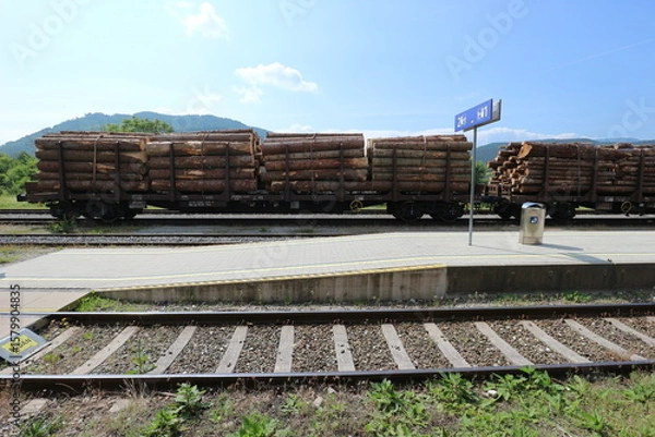 Obraz オーストリア国鉄の貨車