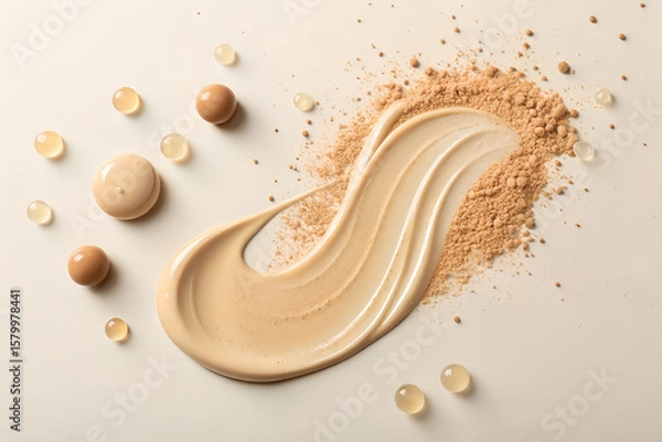 Obraz Cherry Cupcake with Cream Frosting