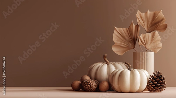 Obraz still life with pumpkin