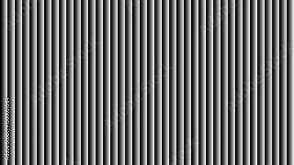 Obraz 何層にも屈折したガラスを表現するのに使えるテクスチャー素材　黒から白のグラデーション　グラフィック素材　16:9