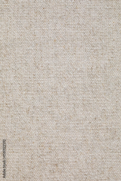 Fototapeta Close-up of natural beige linen fabric with visible weave, offering a neutral and organic textile background ideal for design, packaging, or product mockups.