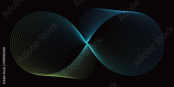 Fototapeta グラデーションの背景ベクター素材