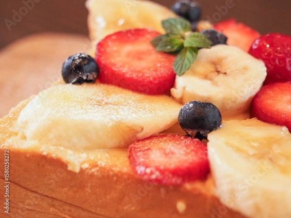 Obraz フルーツトースト