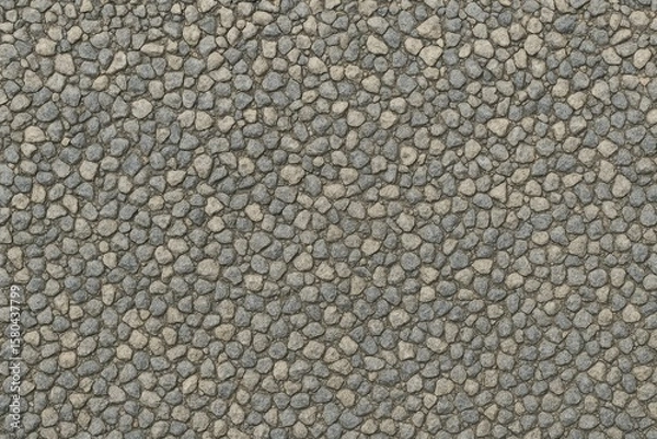 Fototapeta Tiny Pebble Path Surface for Background Design