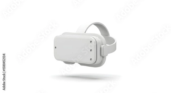 Fototapeta Futuristic Virtual Reality Headset Designed for Immersive Gaming and Digital Experiences