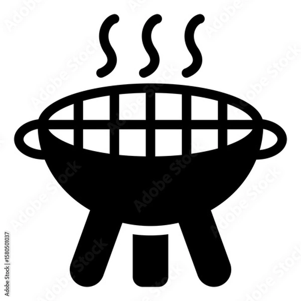 Obraz grill icon