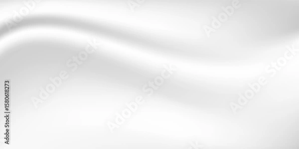 Fototapeta Line silver  foil background with metal mirror texture. Chrome gradient surface with light gloss wave modern simple art abstract good nice