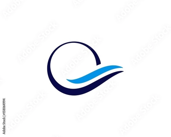 Fototapeta Swoosh wave