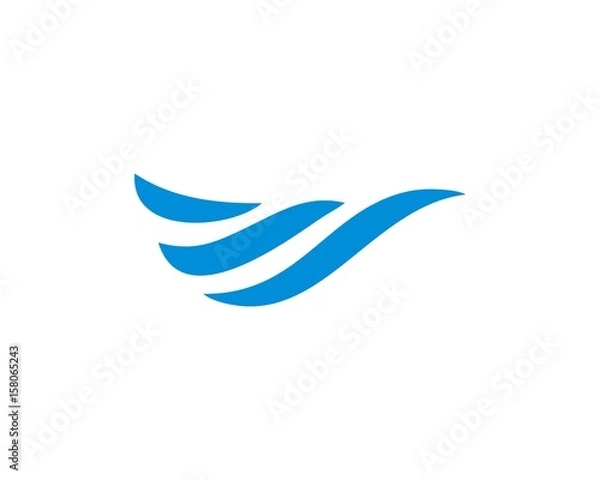 Fototapeta Swoosh wave