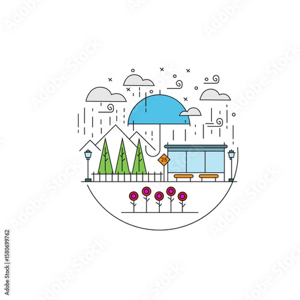 Fototapeta Gloomy Monday