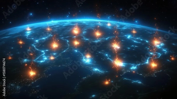 Obraz Global Impact: Energy Crisis Simulation