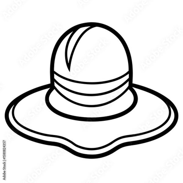 Obraz Sunhat Symbol
