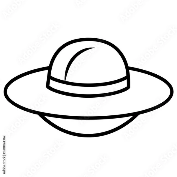 Obraz Sunhat Symbol