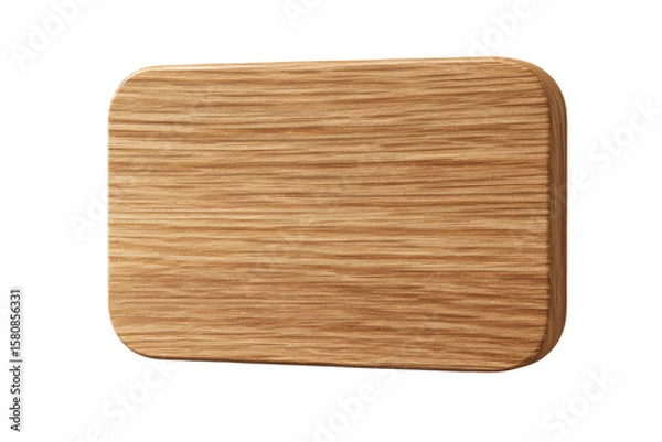 Fototapeta A wooden box with a brown surface