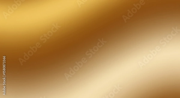 Fototapeta Elegant gold and beige gradient background, luxury branding theme, abstract smooth lighting.AI generated 