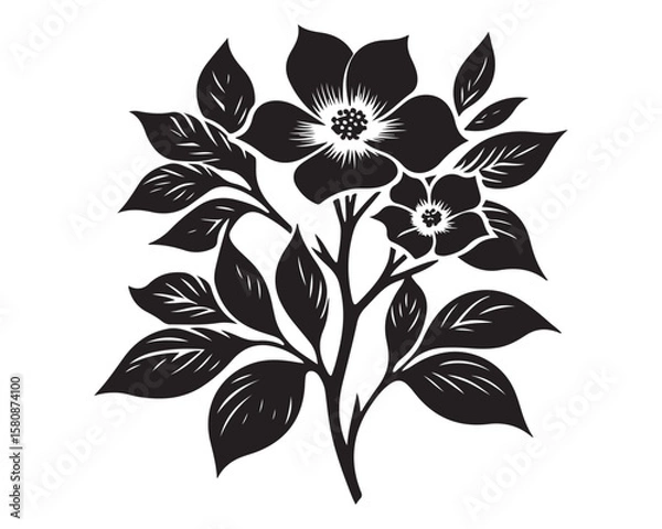 Fototapeta Dogwood 17.eps