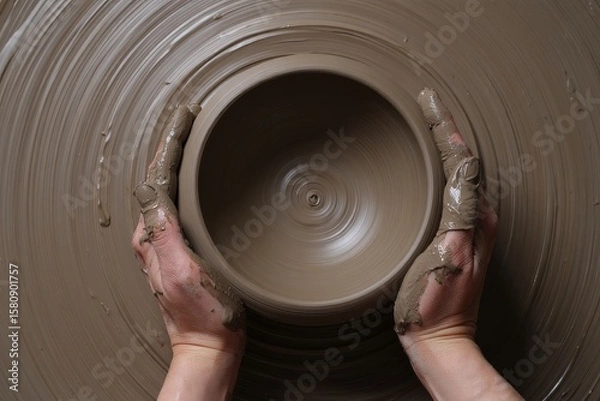 Obraz Handmade Ceramic Process