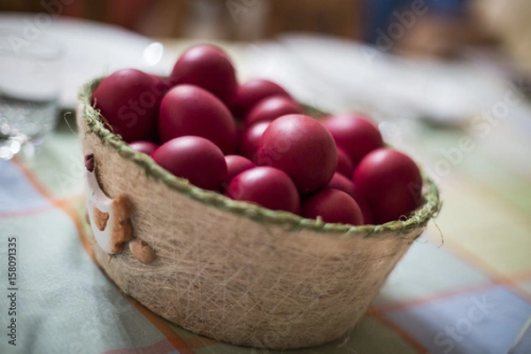 Fototapeta Greek easter eggs