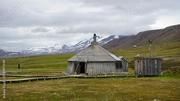 Fototapeta old abandoned house