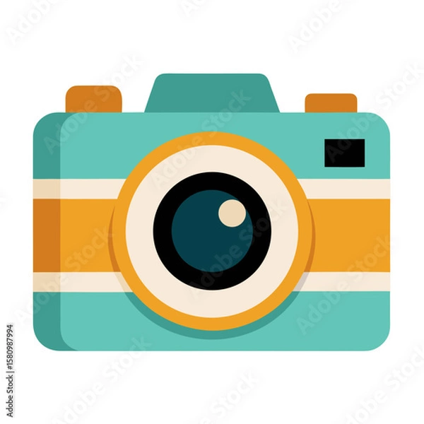 Obraz Camera   Vector AI Line Art for Creative Heritage and Cultural Projects