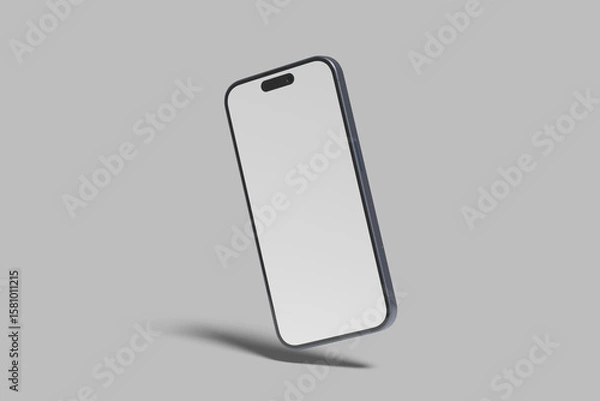 Obraz Smartphone 16 Pro Blank Mockup