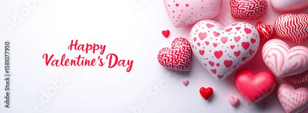 Obraz Valentine Hearts Vector