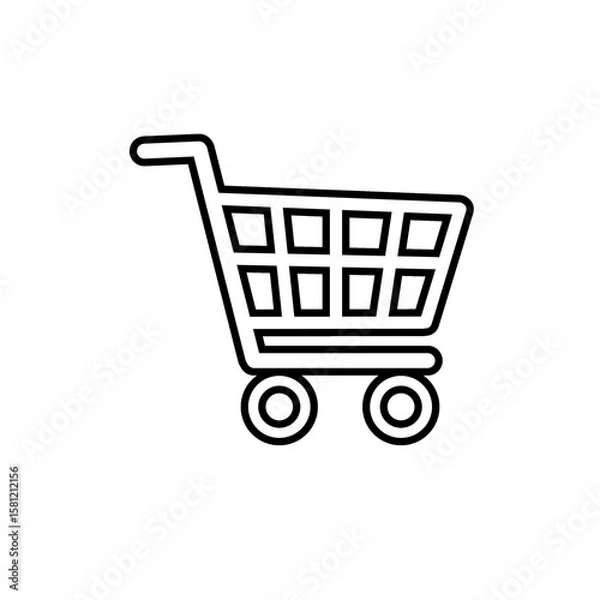 Fototapeta Shopping Cart Icon