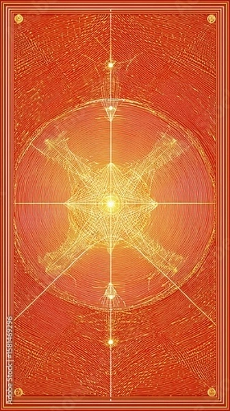 Obraz abstract christmas background