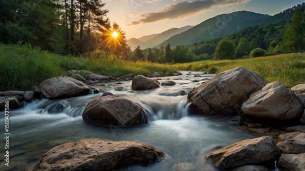 Fototapeta view panorama